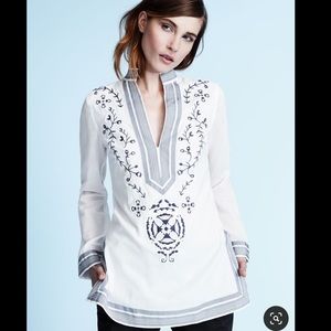 Tory Burch Appliqué Boho Tunic - Embroidery?